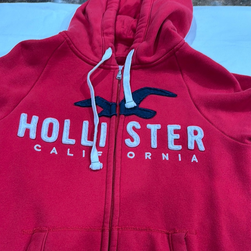 Hollister Red Hoodie